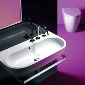 Contemporary Toilets Basins